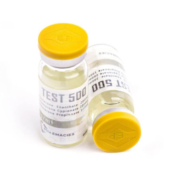 test 500 500mgml 10mlvial euro gold