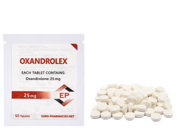 OXANDROLEX WHITE 25mg
