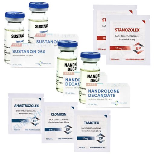 Lean mass pack ORAL-INJECT - 8 weeks (Sustanon/Deca/Winstrol) - EURO ...