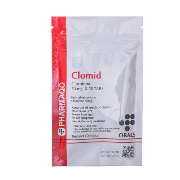 Clomid 50mg x 50 Clomifene 50mg tab 50 tabs Pharmaqo Labs 41E