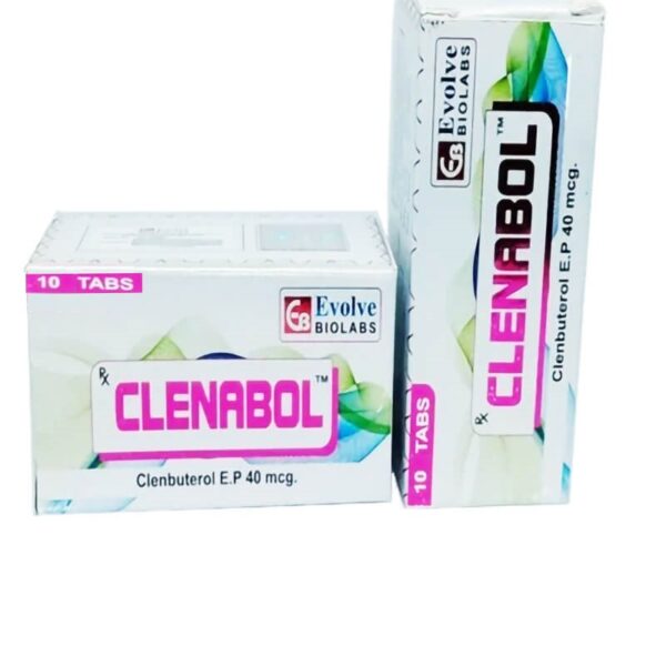 Clebuterol 40mcg 10 pills Evolve Biolabs 2