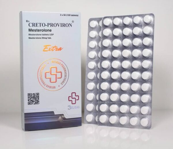 Creto proviron 20MG 100tabs Beligas(international)