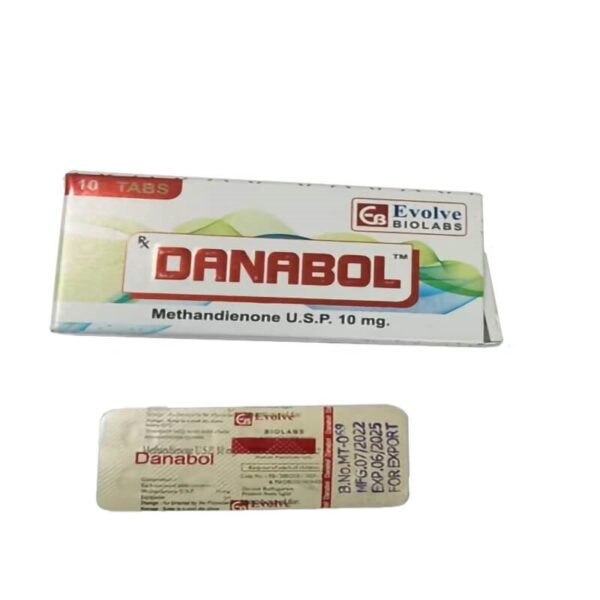 Danabol tabs methandienone 10mg 10 pills Evolve Biolabs 1