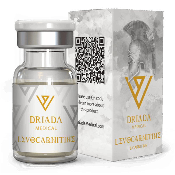 Levocarnitine 500 mgml (L carnitine) 10ml Driada Medical