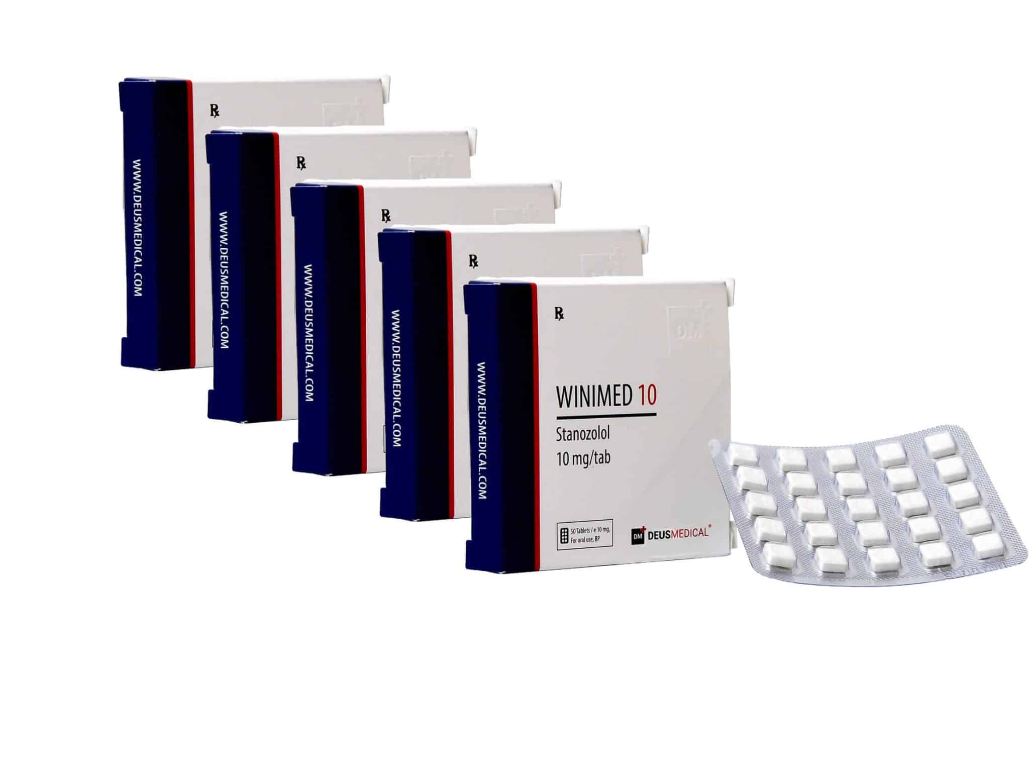 15 Dry pack oral 6 weeks Winstrol Deus Medical