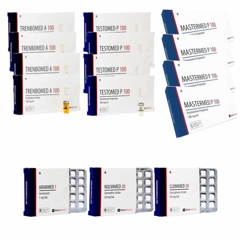 PACK SECHE EXTREME Test P Tren A Mast P 10 semaines DEUS