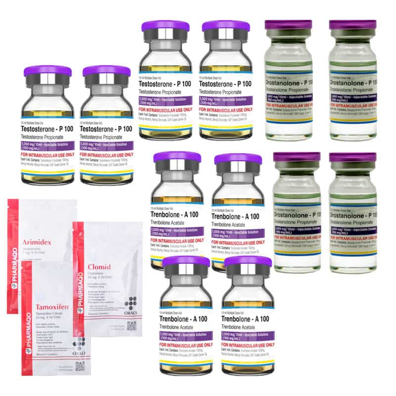 PACK SECHE EXTREME Test P Tren A Mast P 10 semaines PHARMAQO INT 1