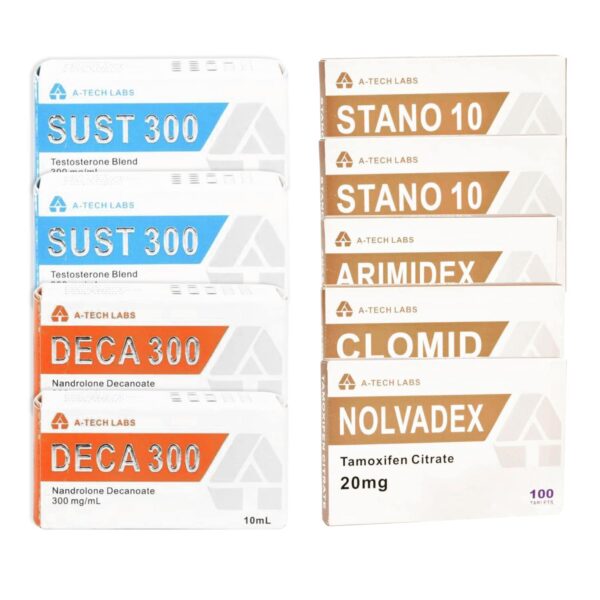 Pack Prise De Masse Sèche INJECT ORAL SUSTANON DECA WINSTROL 8 Semaines A Tech