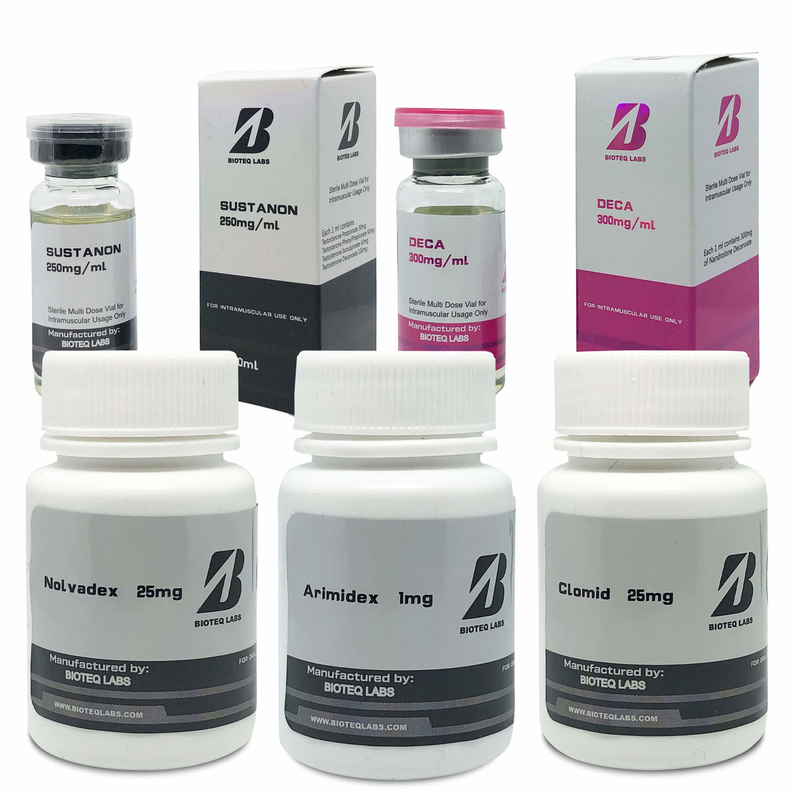 Bulking pack - classic - 8 weeks (Sustanon - Deca) BioTeq Labs