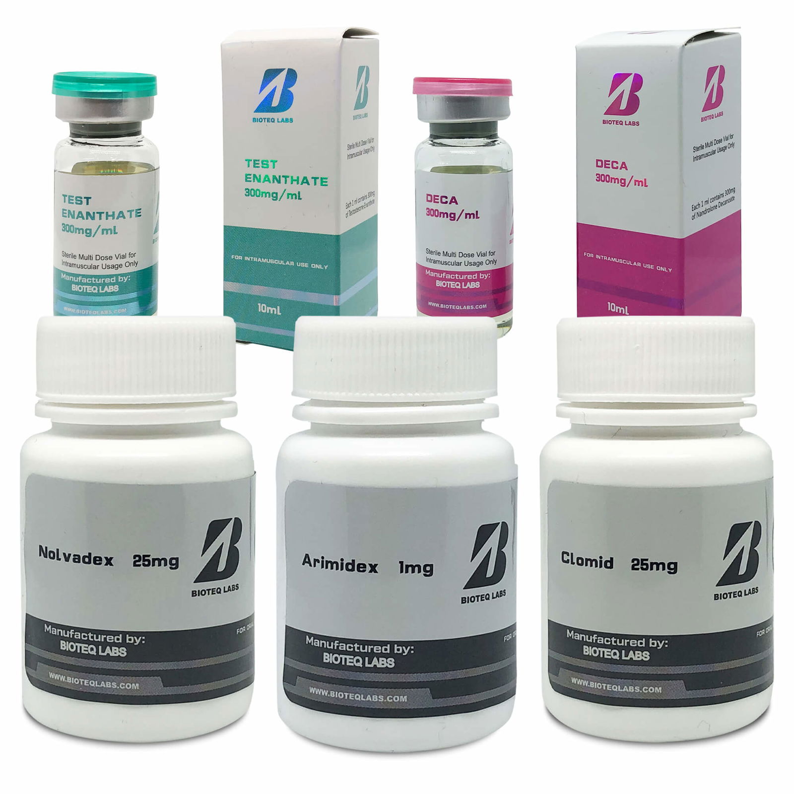 Bulking pack - 8 weeks (Enanthate - Deca Durabolin) BioTeq Labs