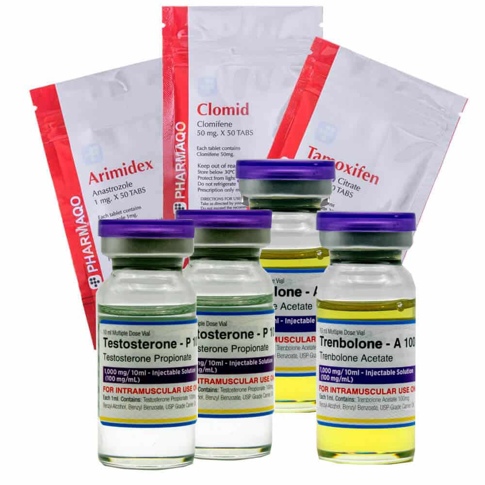 Pack Lean Mass Gain Advanced Pharmaqo Labs Testosterone Propionate Trenbolone Acetate 6 weeks