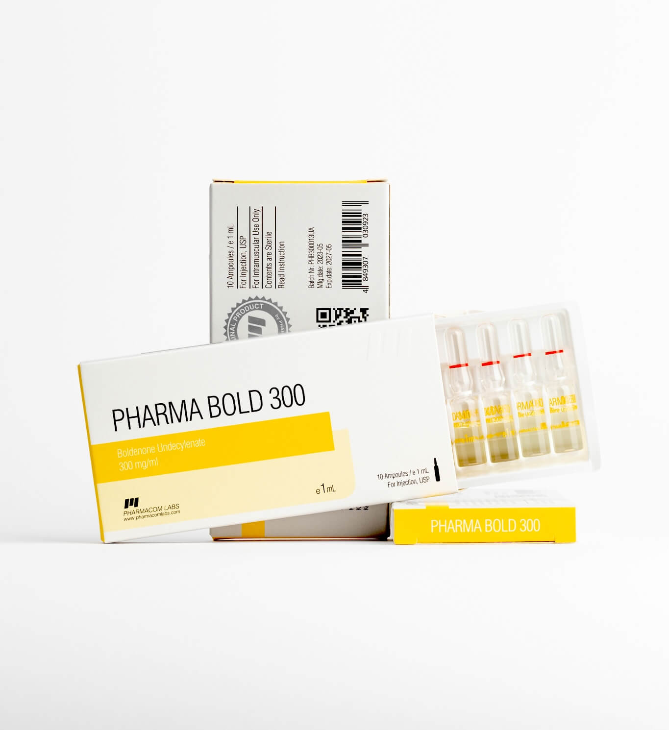 Pharmabold 300 Ampoules (10 x 1 ml x 300 mg) - PHARMACOM