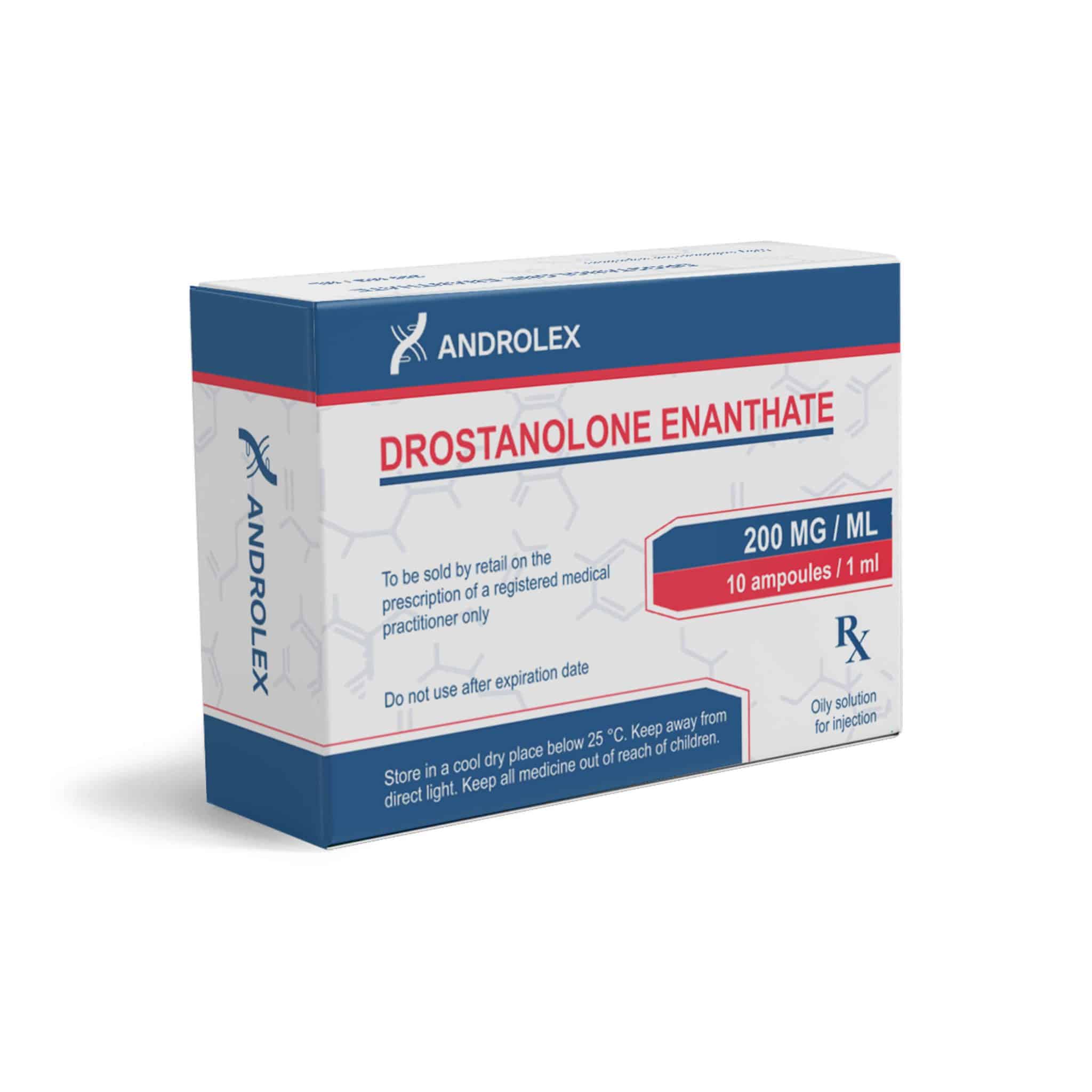 Drostanolone enanthate 200 mg/ml amps - ANDROLEX