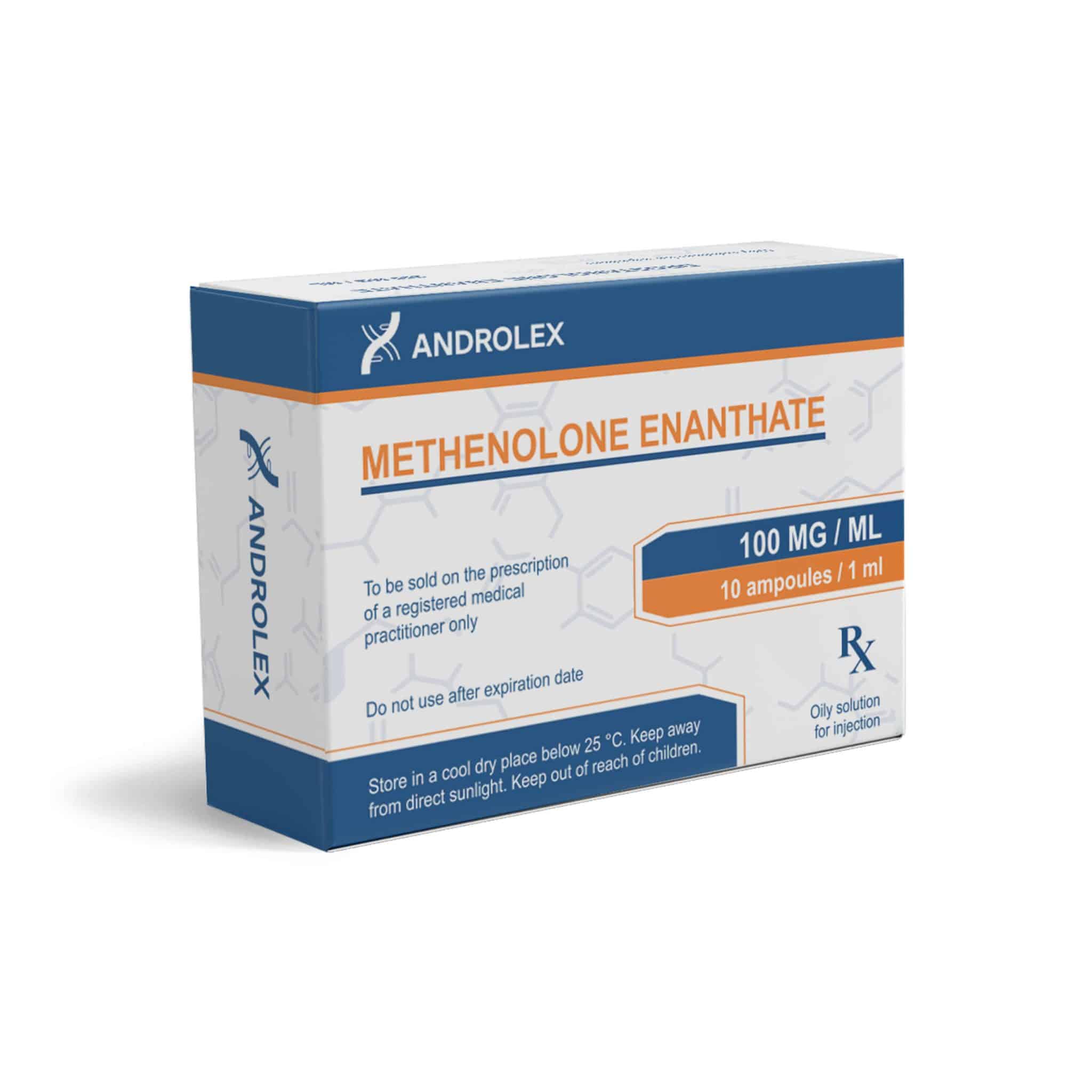 Methenolone enanthate 100 mg/ml Amp - ANDROLEX