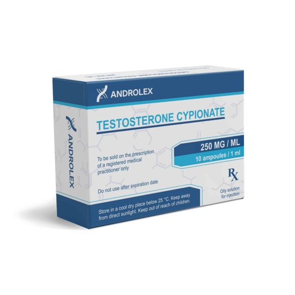 Testosterone cypionate 250 mg/ml amps - ANDROLEX