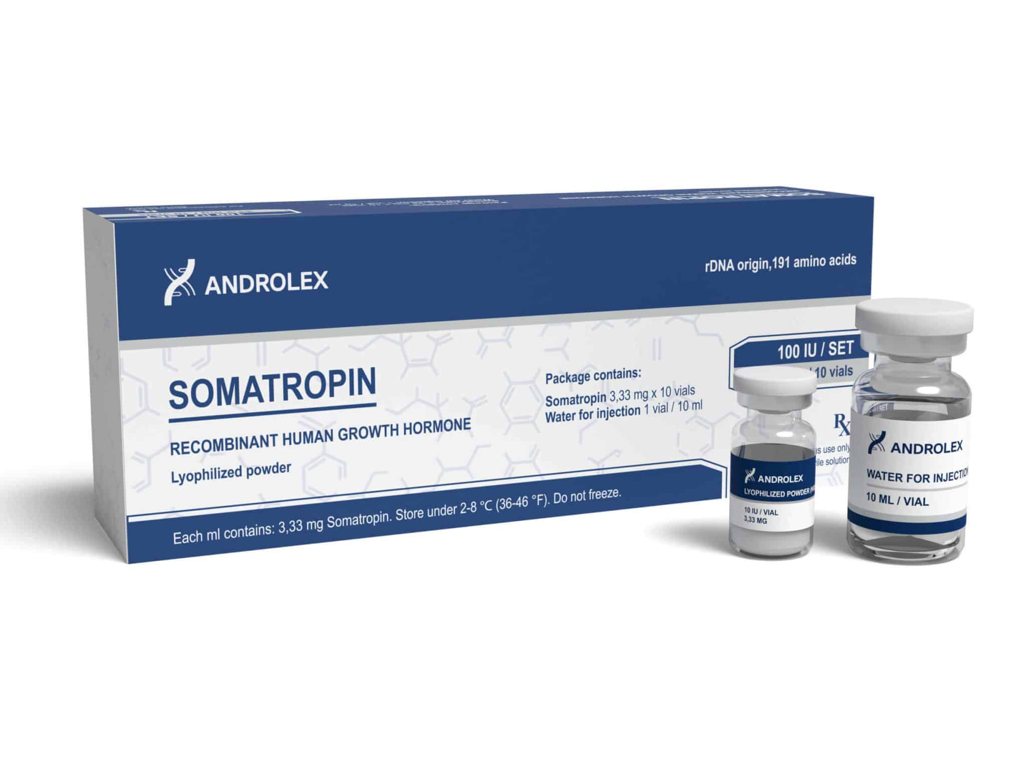 Somatropin HGH Powder 100 iu - ANDROLEX