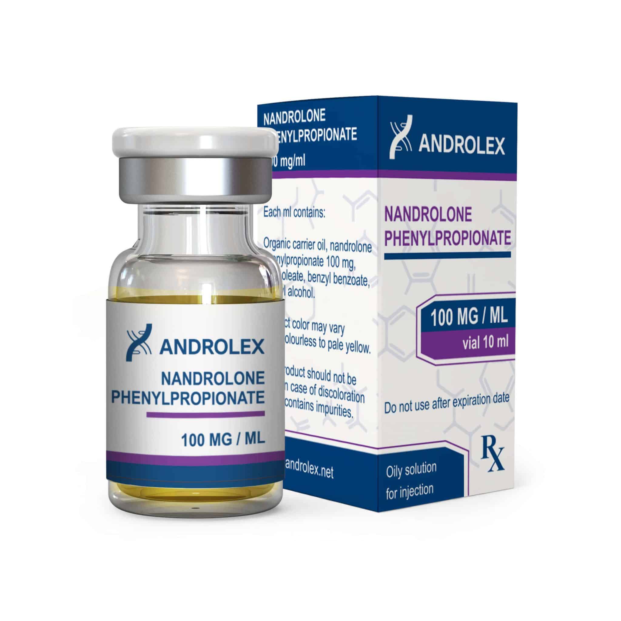 Nandrolone phenylpropionate 100 mg/ml vial- ANDROLEX