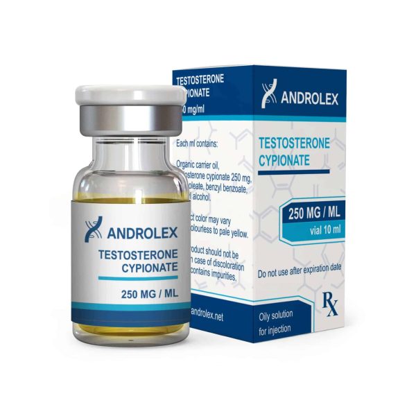 Testosterone cypionate 250 mg/ml vial- ANDROLEX