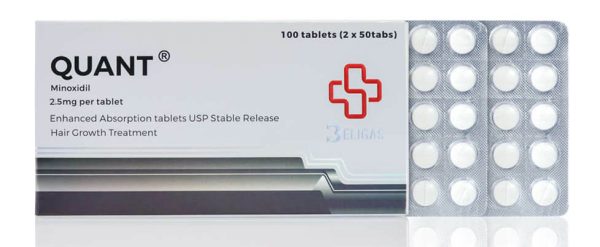 Quant Minoxidil 2.5mg 100tabs - Beligas(world)